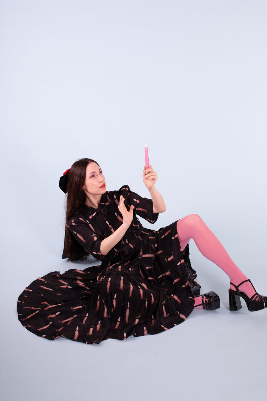 Morticia Dress