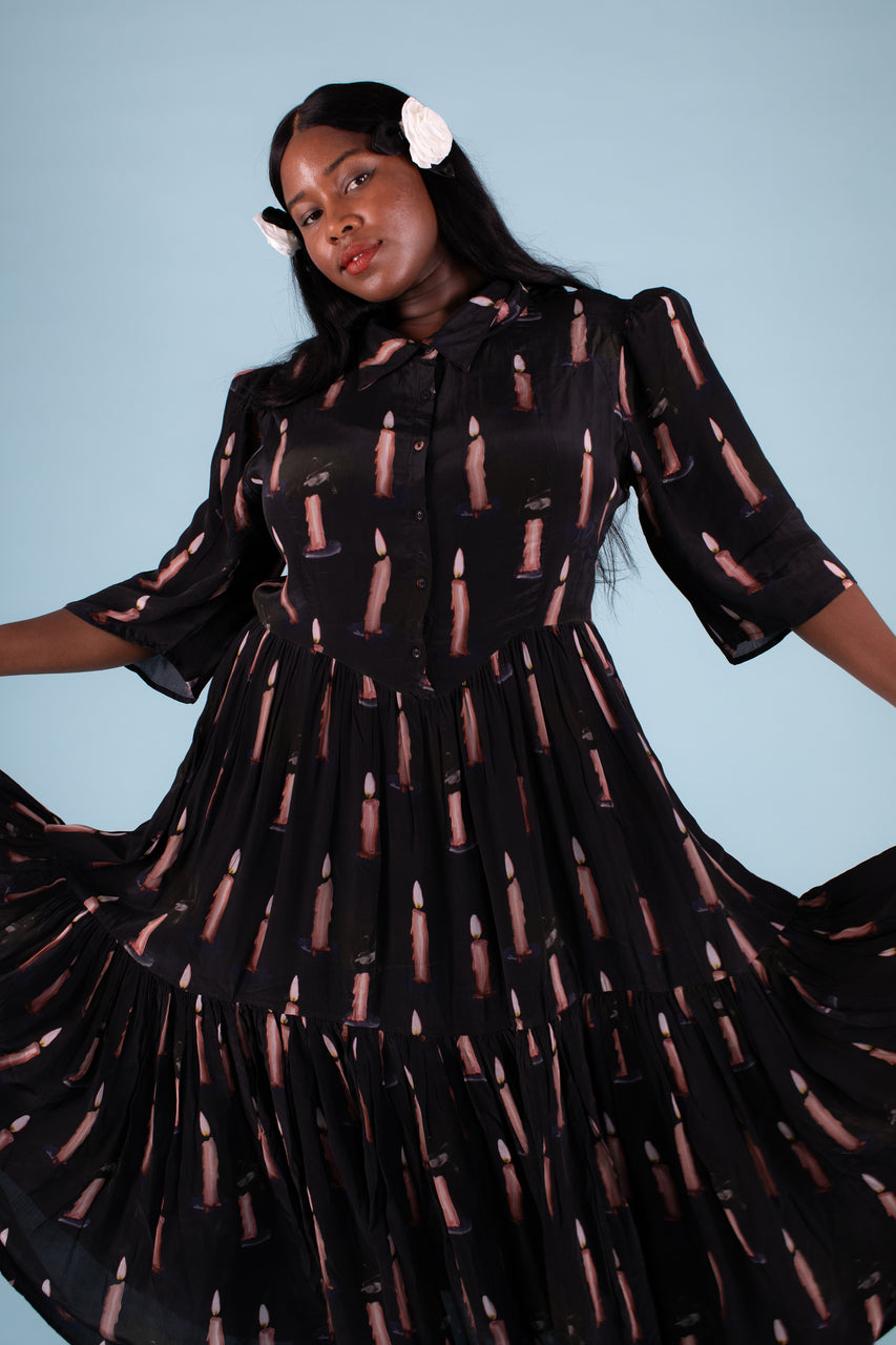 Morticia Dress