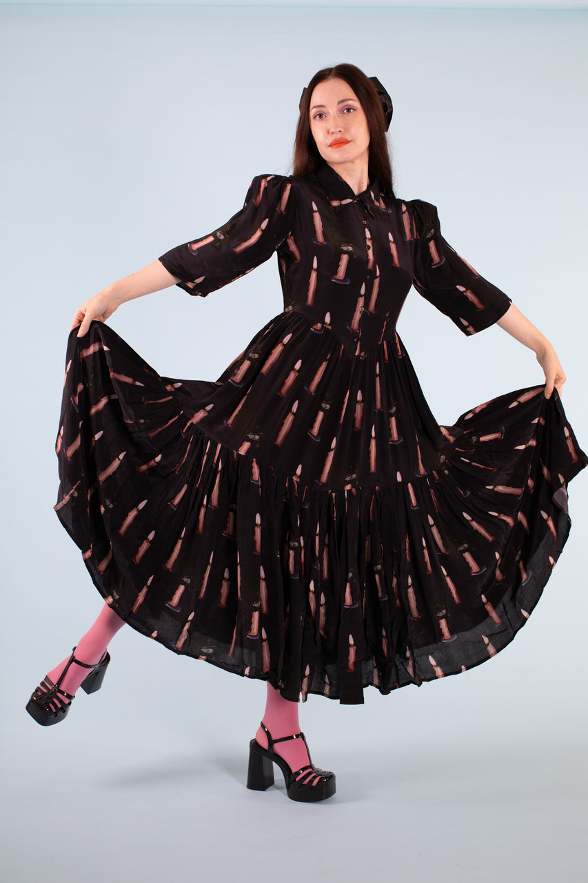Morticia Dress