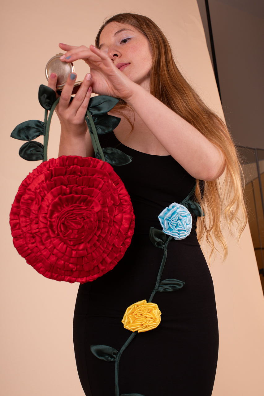 Rosebud Bag - Red