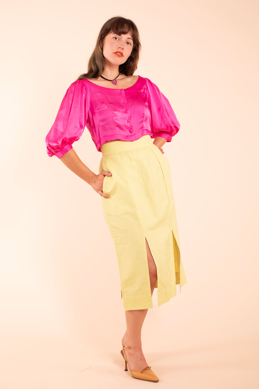 Emma Skirt - HKM - Dew Linen