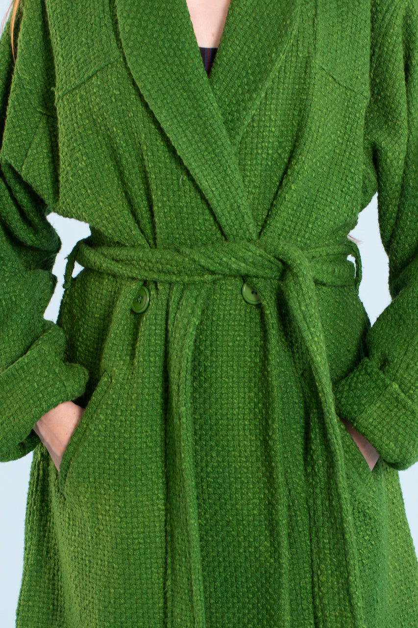Chronicle Coat - Silk Wool Boucle - Pre Order