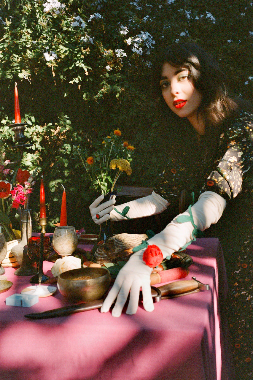 Persephone Opera Gloves