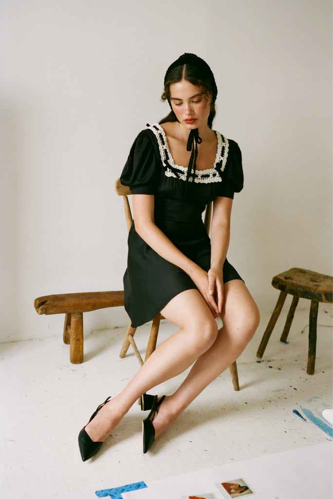 Arachne Bonnet - Black