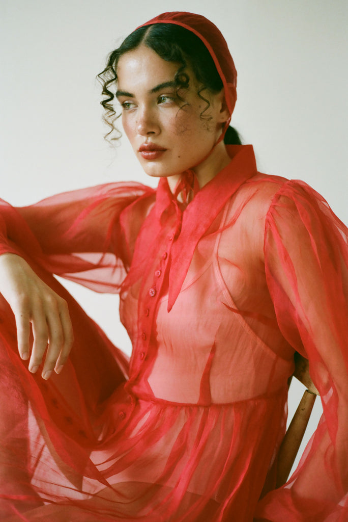 Circe Bonnet - Red