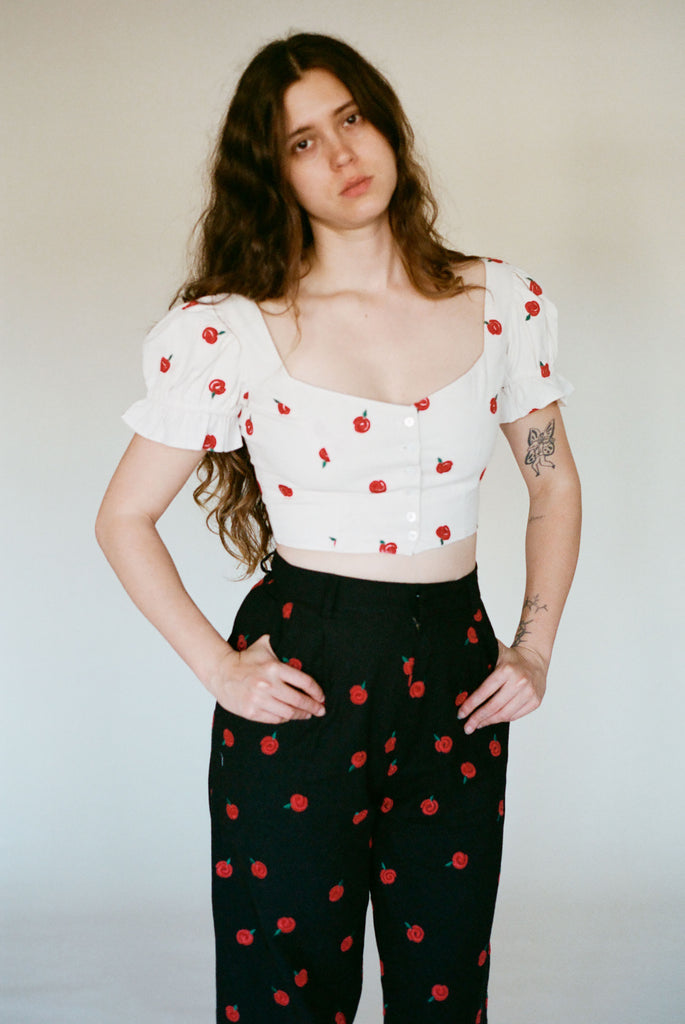 Meadow Blouse - Rosebud