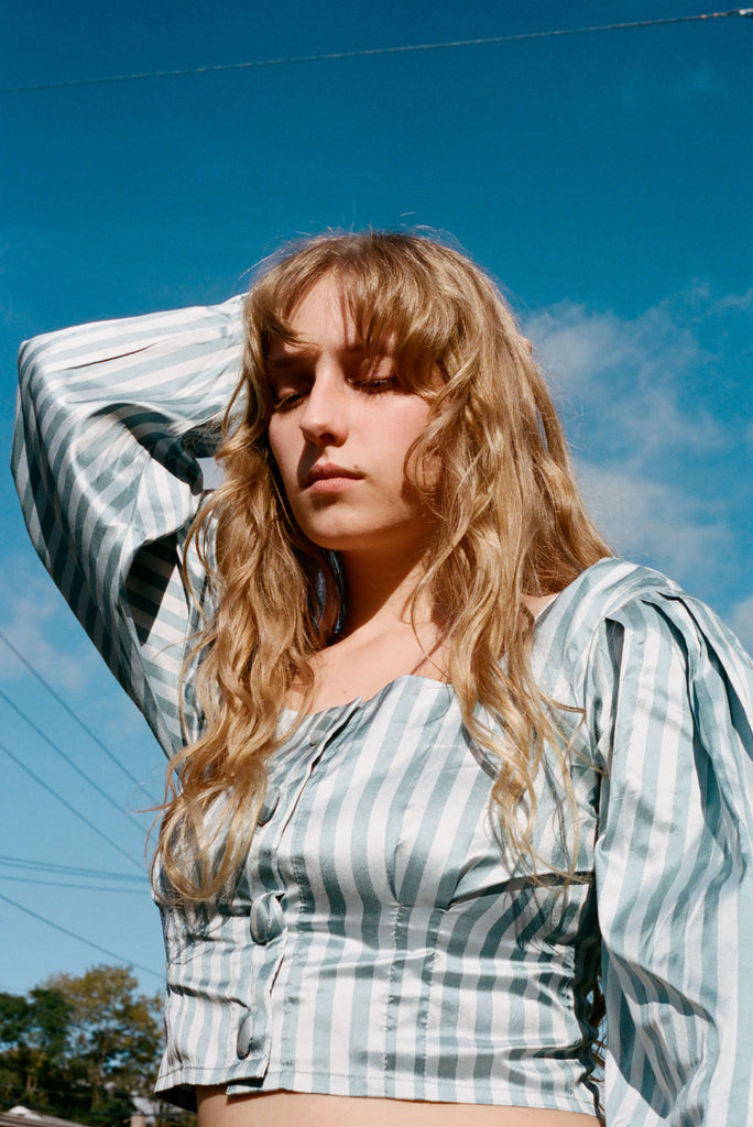 Marie Blouse - Antoinette Stripe
