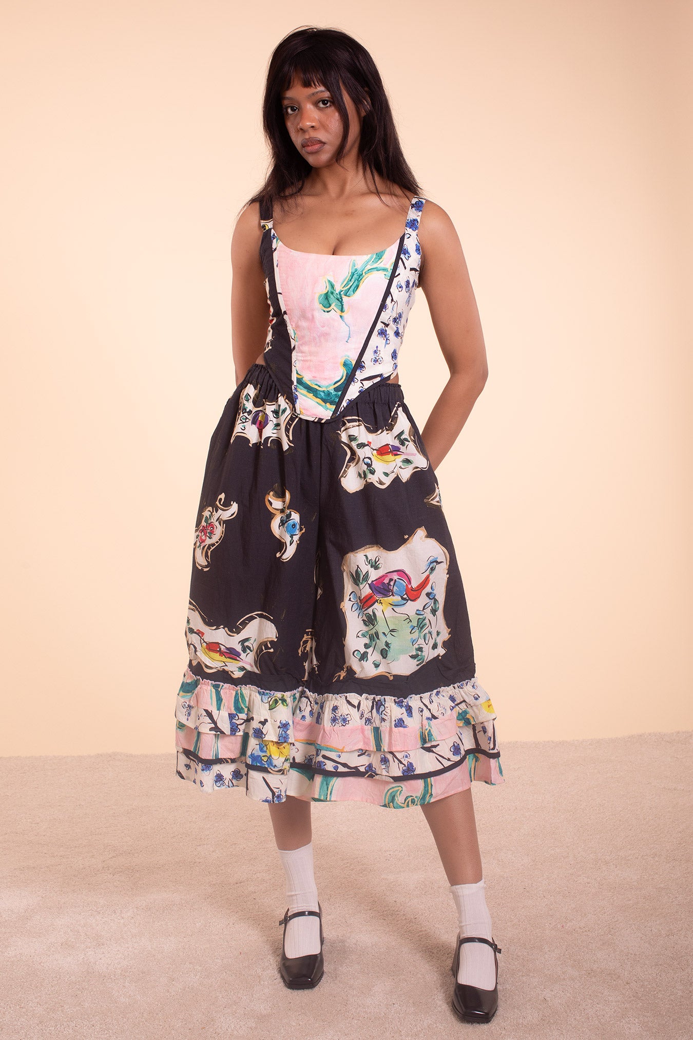 Muse Corset - Mixed Porcelain – Samantha Pleet