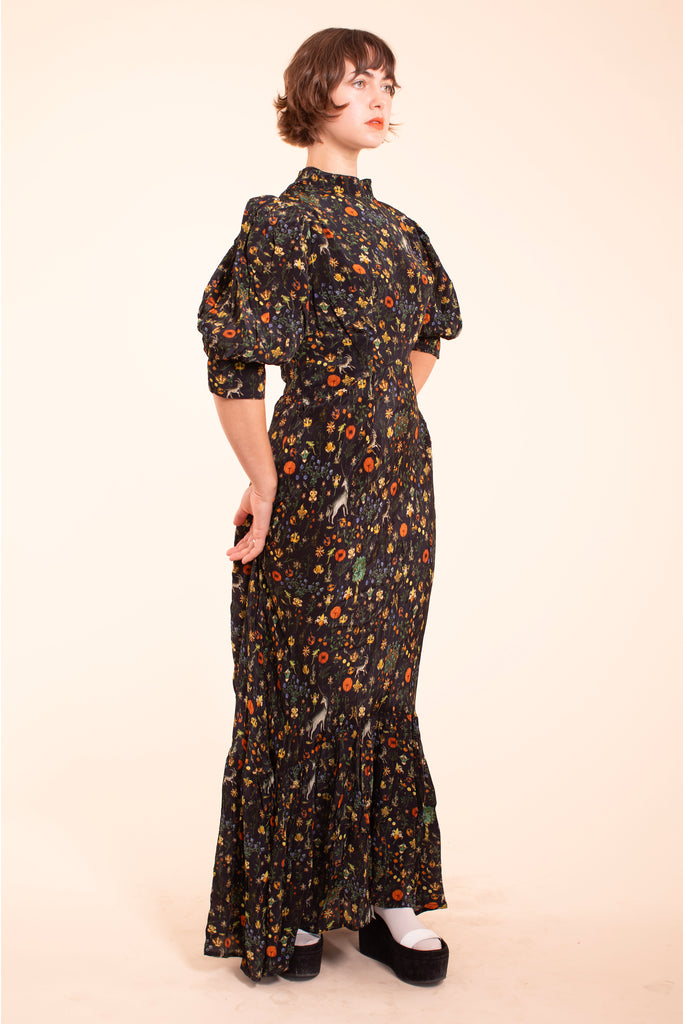 Luna Dress - Black Illuminated - Sample Sale