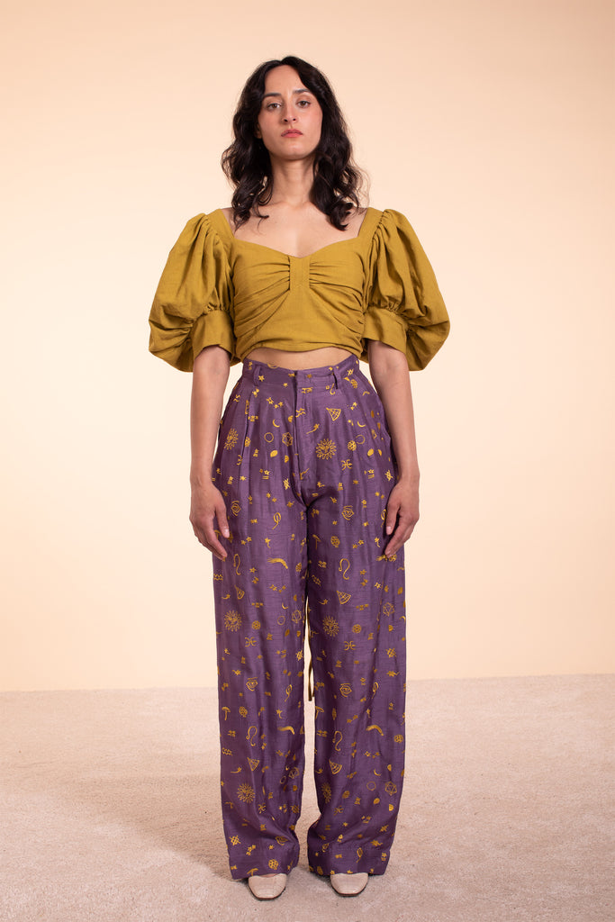 Oracle Trouser - Stargazer Purple - One of Kind