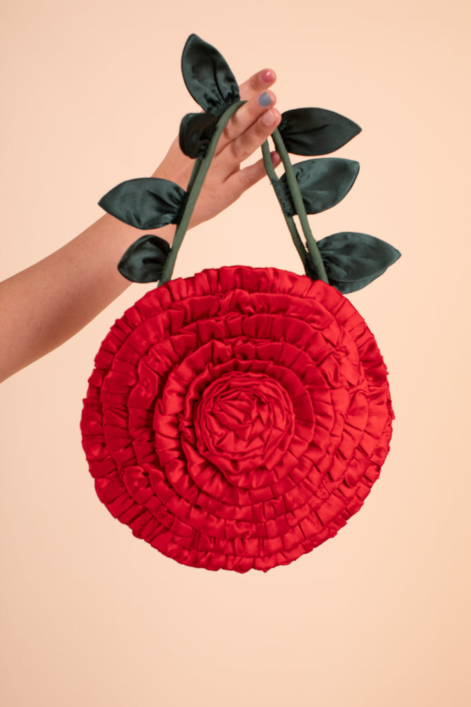 Rosebud Bag - Red