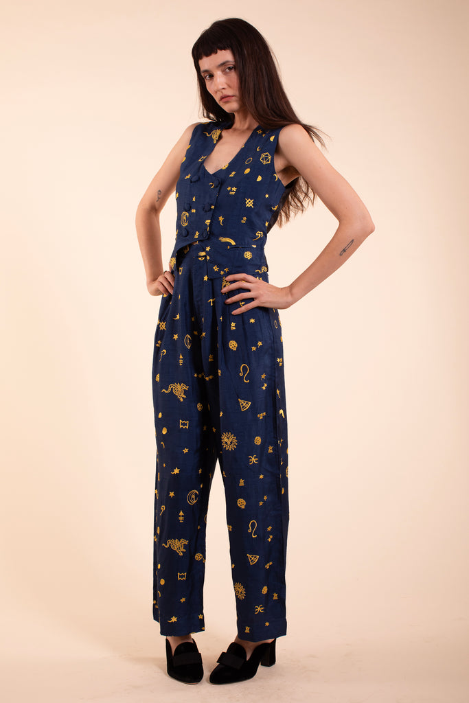 Oracle Trouser - Stargazer Embroidery
