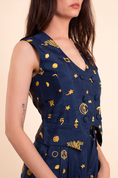 Oracle Vest - Stargazer Embroidery