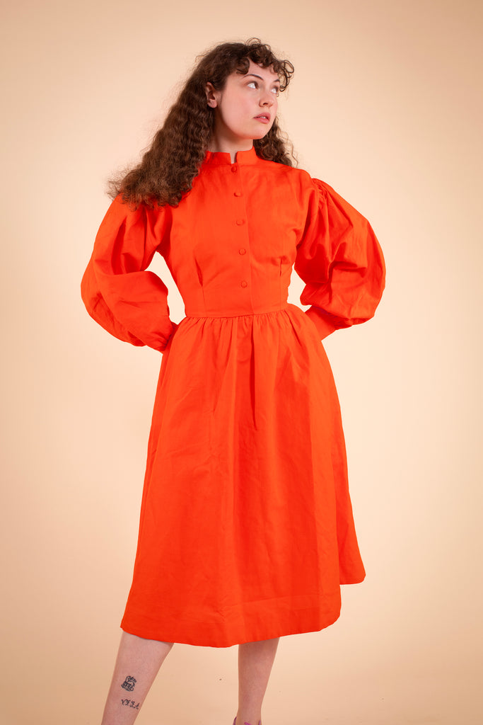 Fairfax Dress - HKM - Poppy Linen