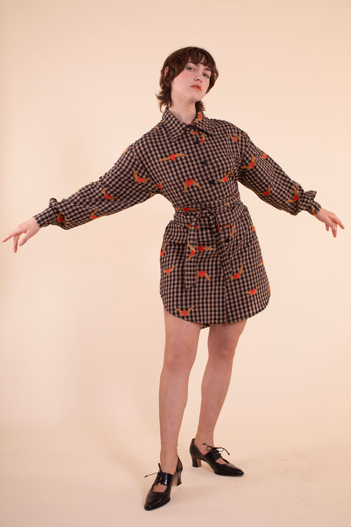 Novella Dress - Heartwing Embroidery
