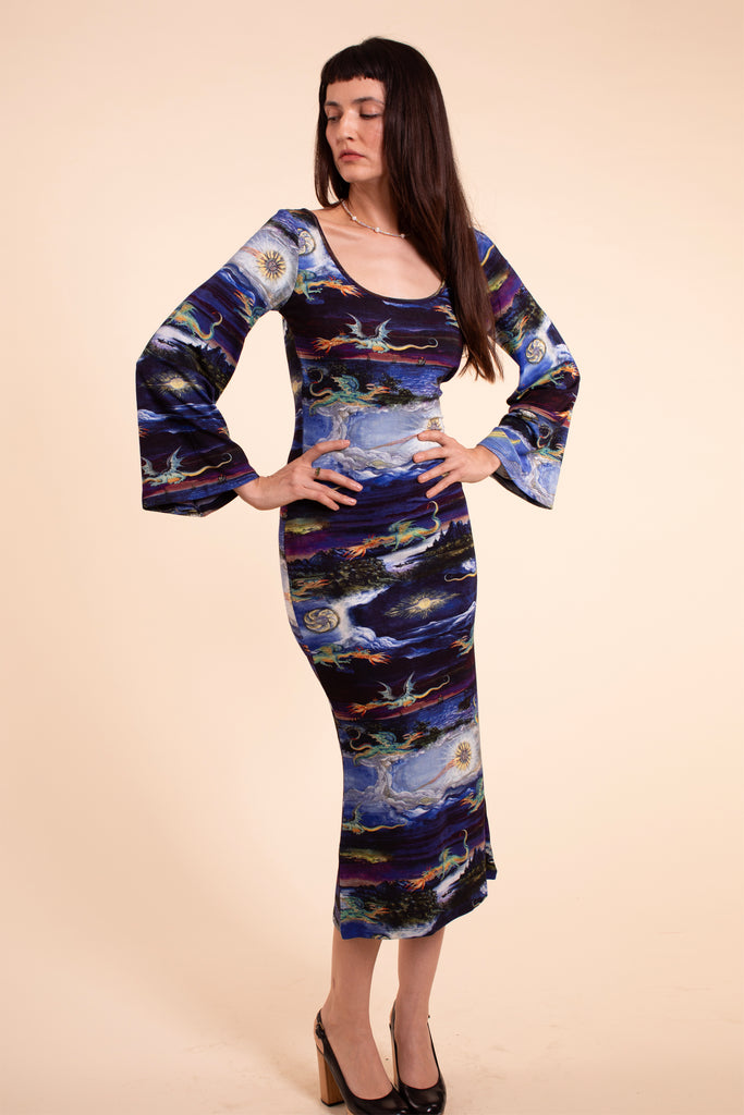 Belladonna Dress - Dragon