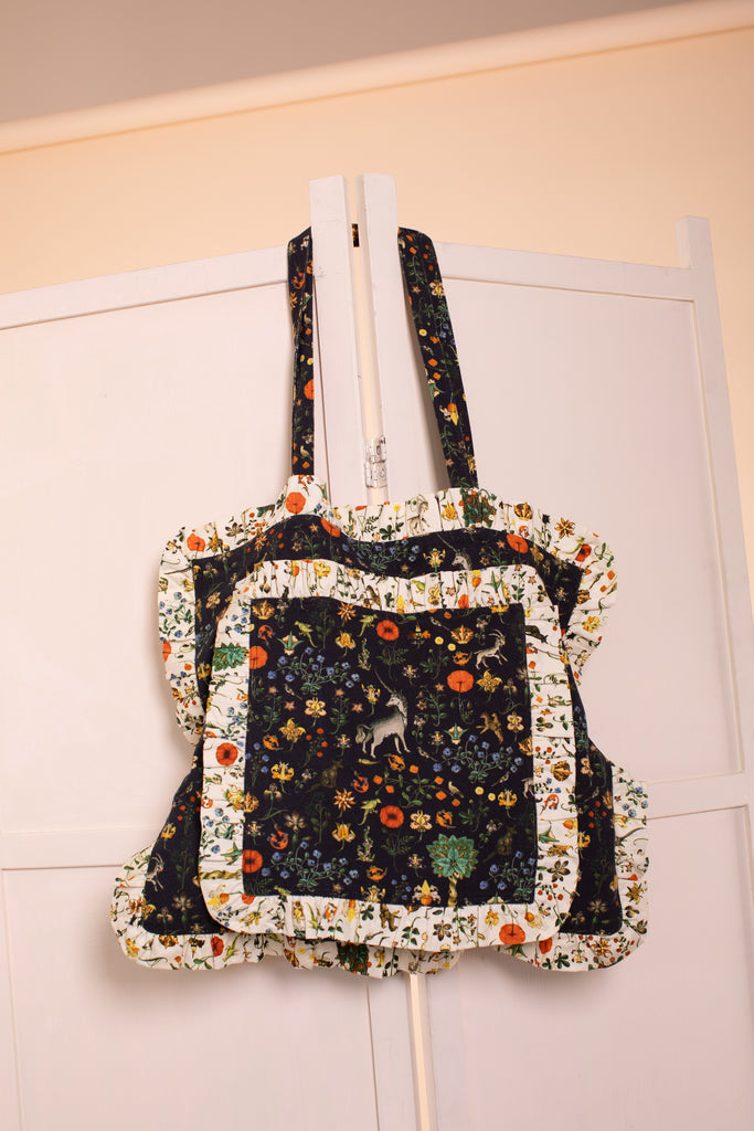 Ruffle Tote - Illuminated - One of a Kind