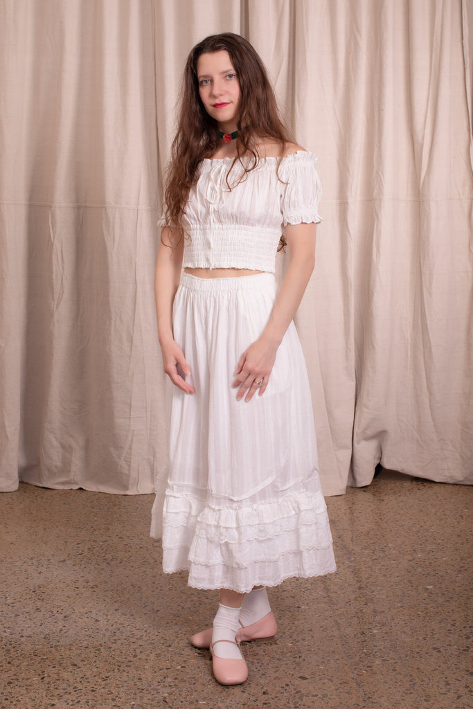 Romance Pants - Cotton Dobby