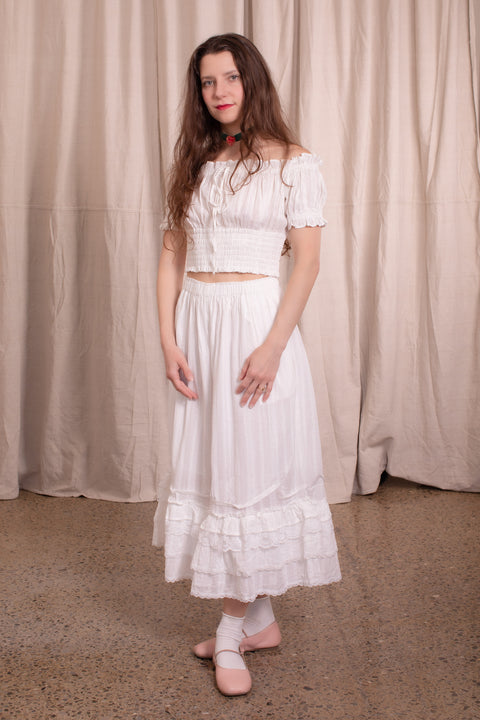 Romance Pants - Cotton Dobby