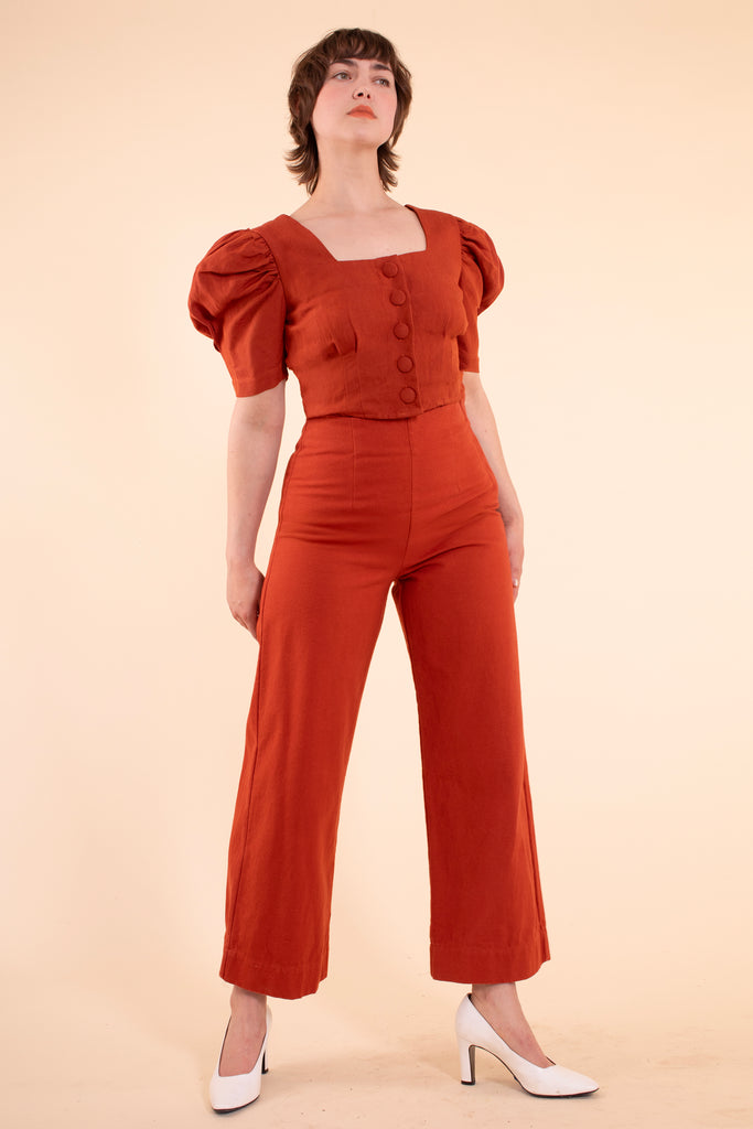 Reed Pants - HKM - Paprika Canvas