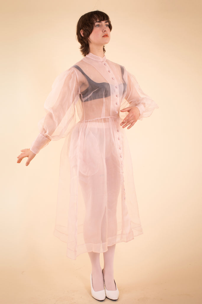 Helen Dress - Blush Organza