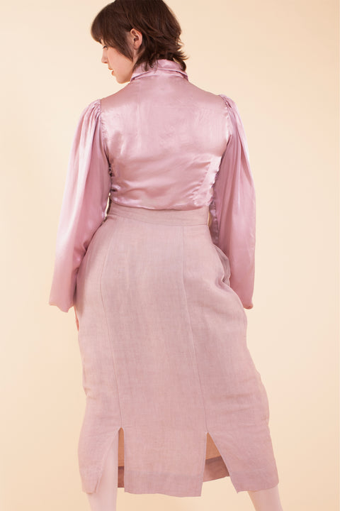 Eyre Skirt - HKM - Lilac Linen