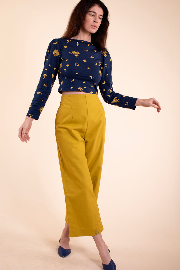 Reed Pants - HKM - Mustard Canvas