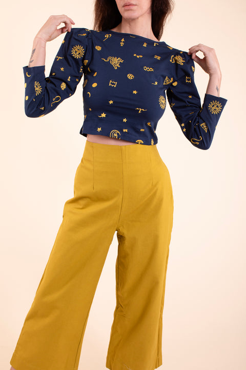 Midnight Shirt - Stargazer Embroidery