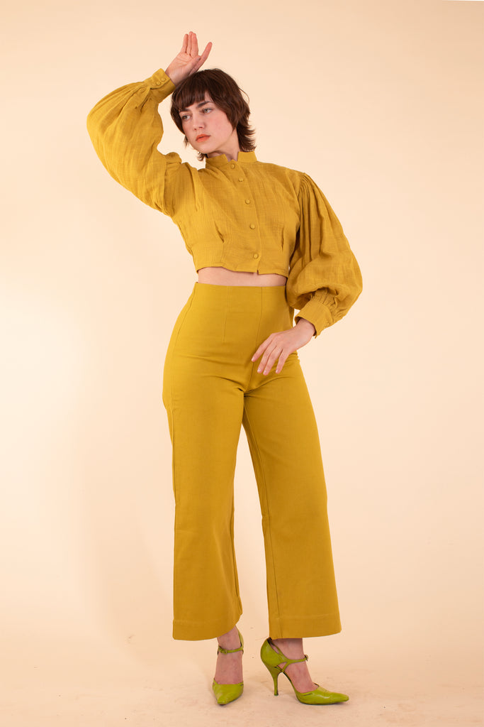 Reed Pants - HKM - Mustard Canvas