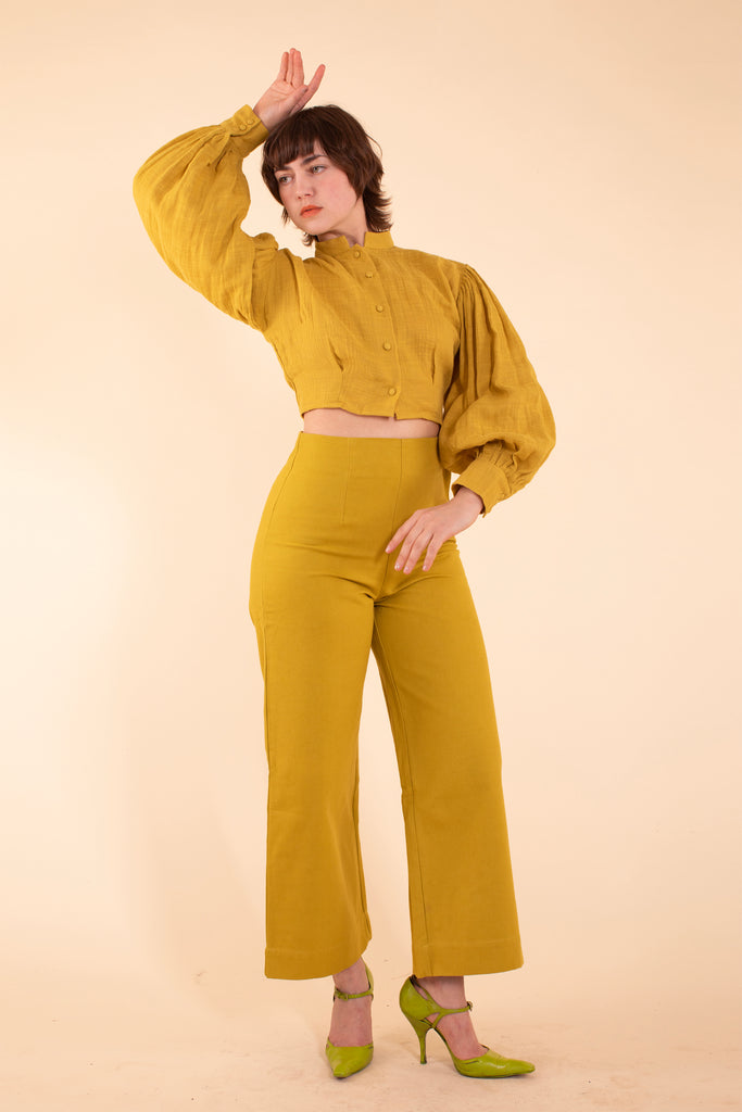 Reed Pants - HKM - Mustard Canvas