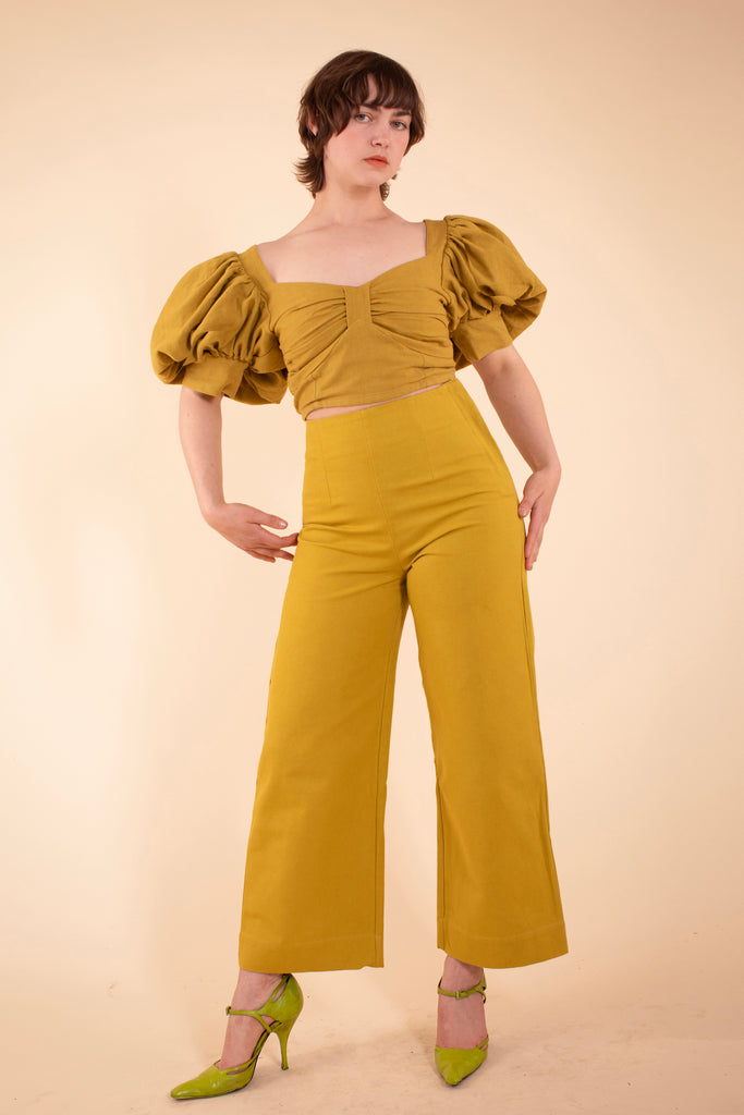Reed Pants - HKM - Mustard Canvas