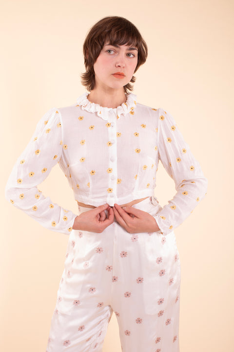 Bolton Blouse - HKM - White