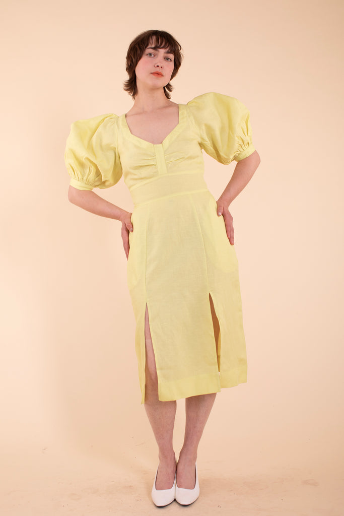 Elton Dress - HKM - Dew Linen