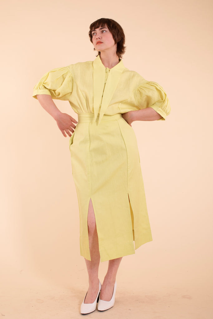 Emma Skirt - HKM - Dew Linen
