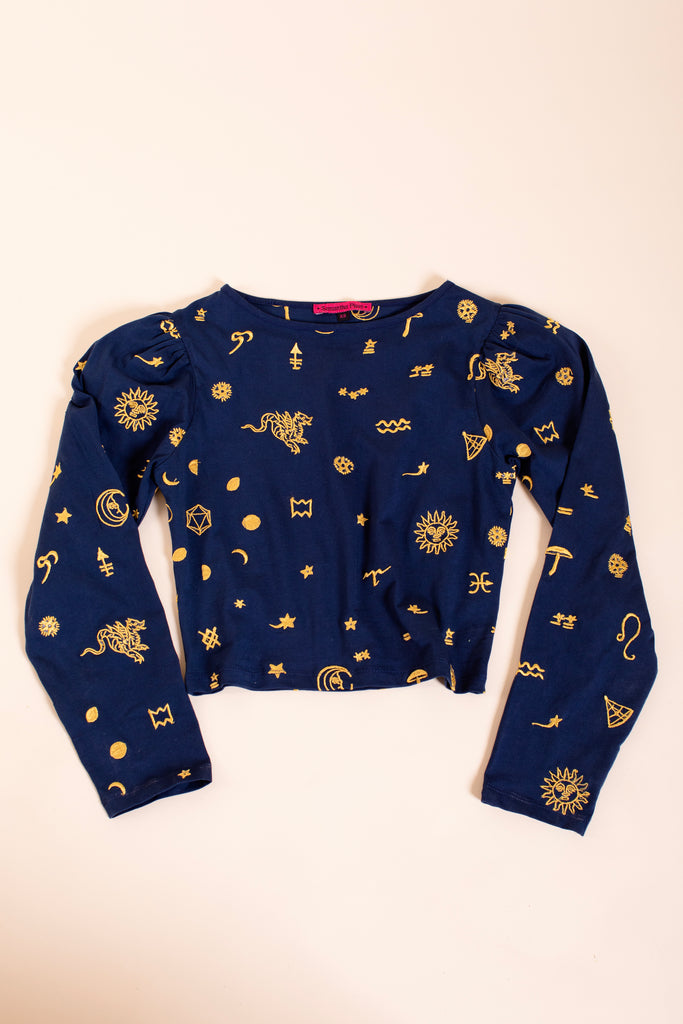 Midnight Shirt - Stargazer Embroidery