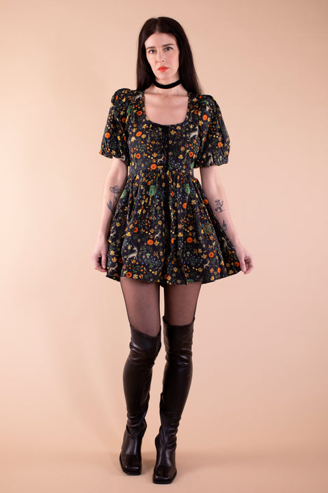 The Clara Dress - Black Illuminated