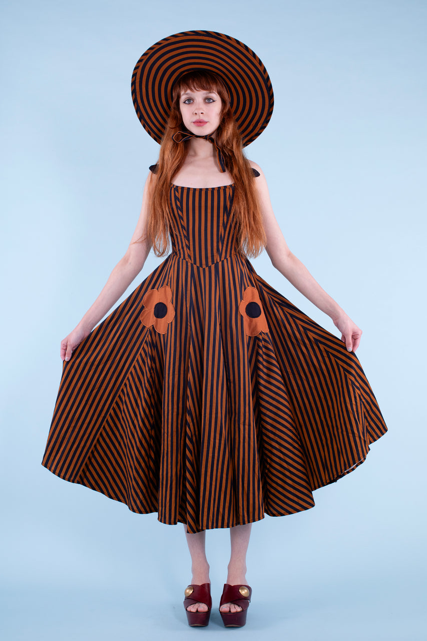 Vortex Hat - Earth/Black Stripe