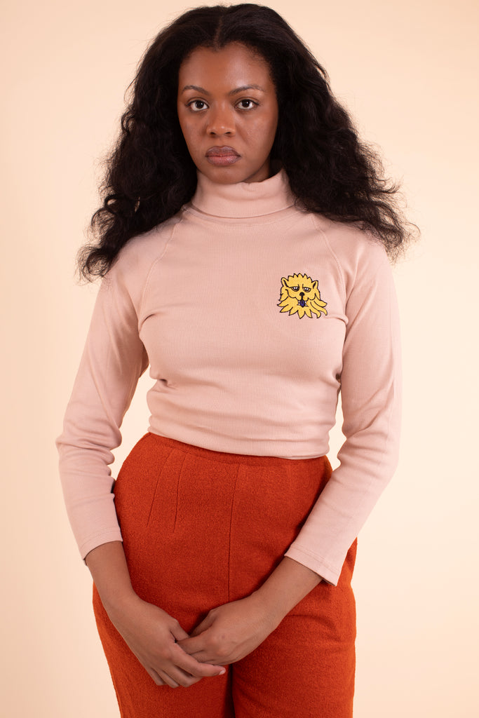 Lion Turtleneck - HKM - Lilac