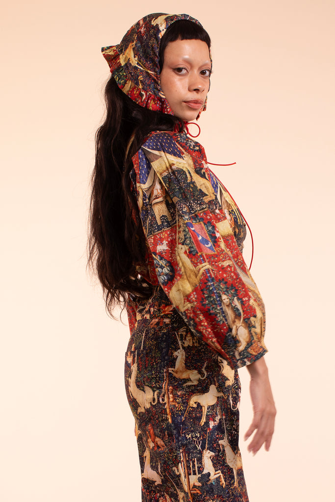Kerchief Bonnet - Tapestry