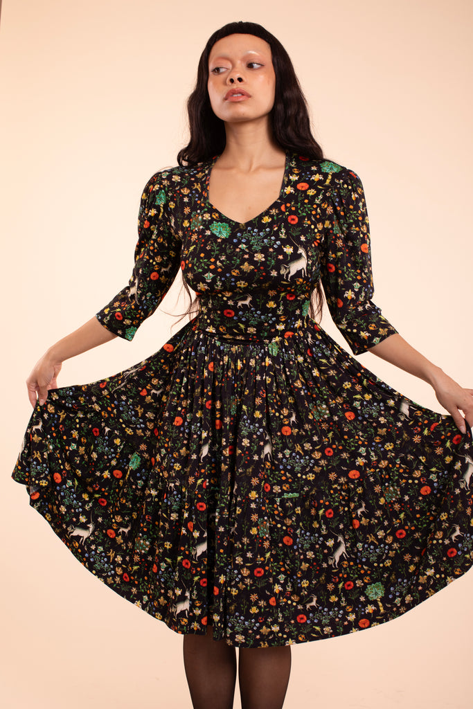 Venus Dress - Black Illuminated