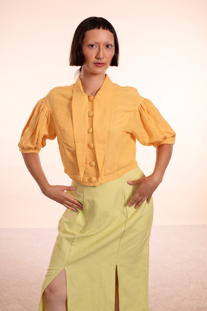 Emma Skirt - HKM - Dew Linen - Sample Sale