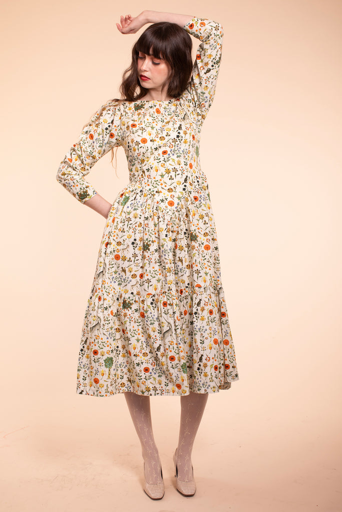 Ophelia Dress - Ivory Illuminated