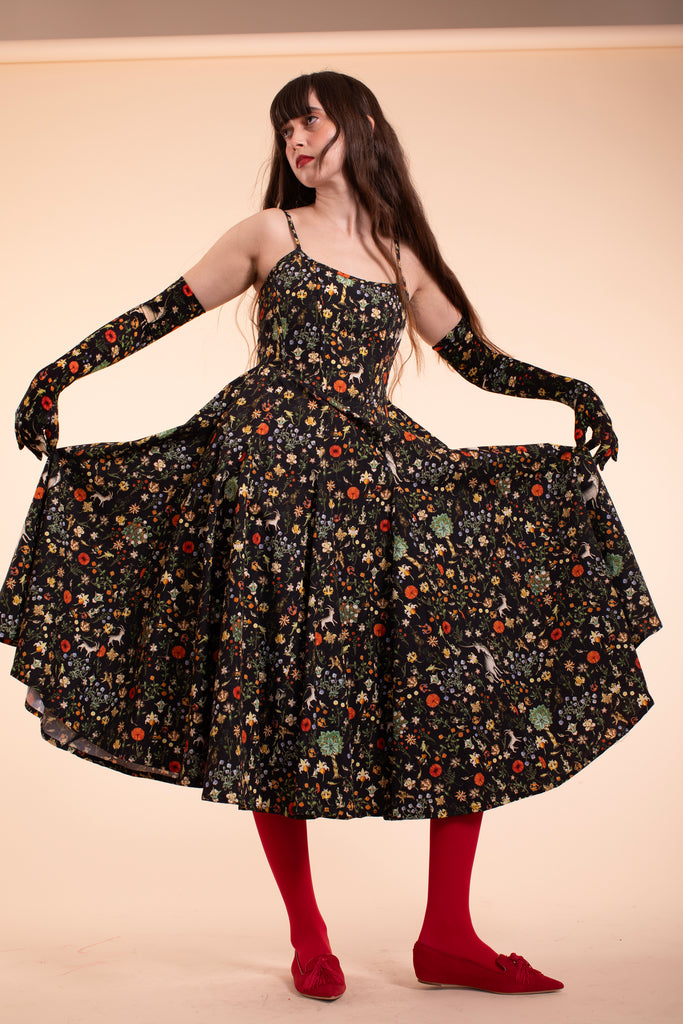 Daydream Dress - Black Illuminated