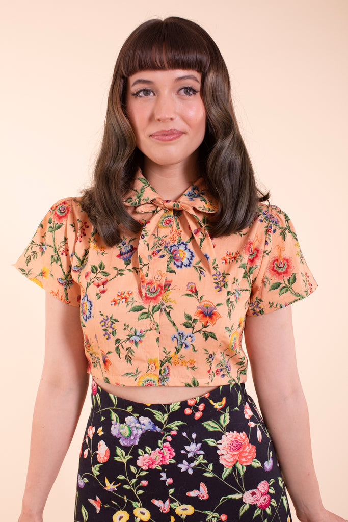 Scout Blouse - Pink Wallflower - CM Sample Sale