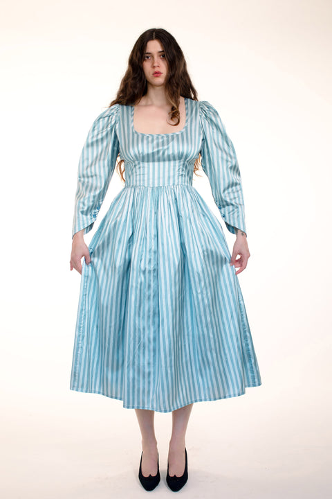 Marie Dress - Antoinette Stripe