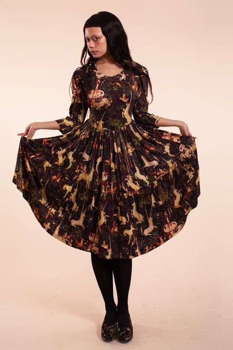 Venus Dress - Midnight Tapestry