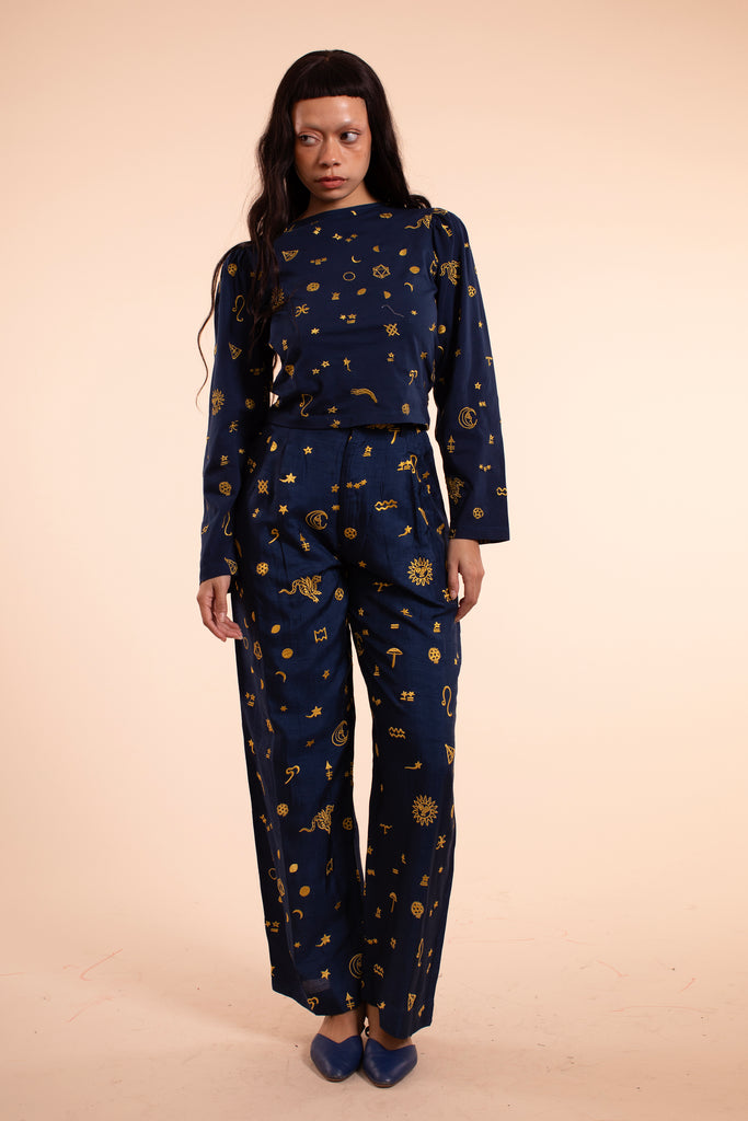 Oracle Trouser - Stargazer Embroidery