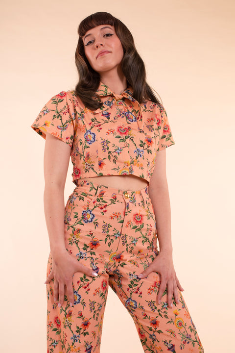 Scout Blouse - Pink Wallflower