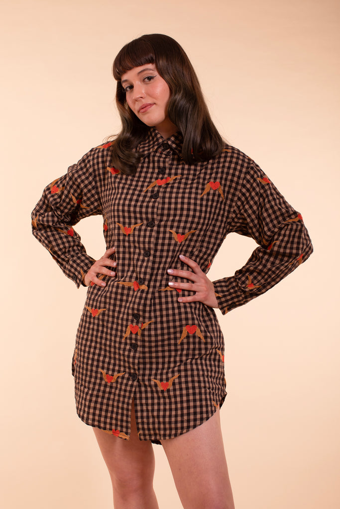 Novella Dress - Heartwing Embroidery