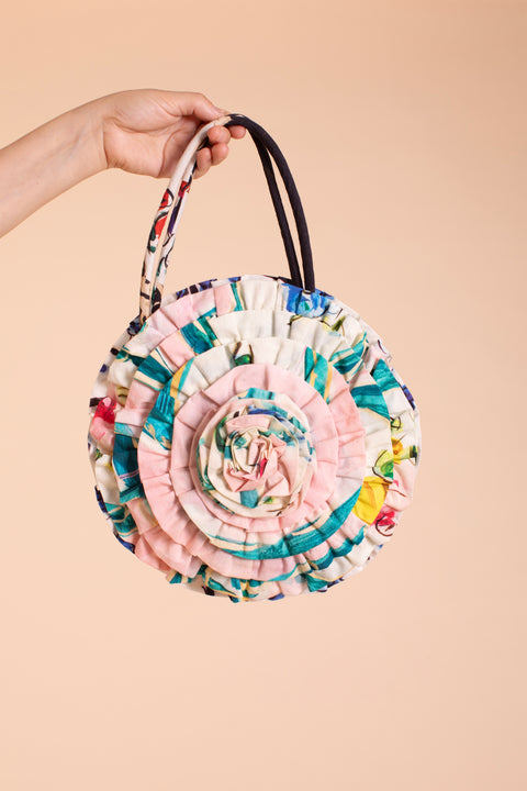 Rosebud Bag - Mixed Porcelain